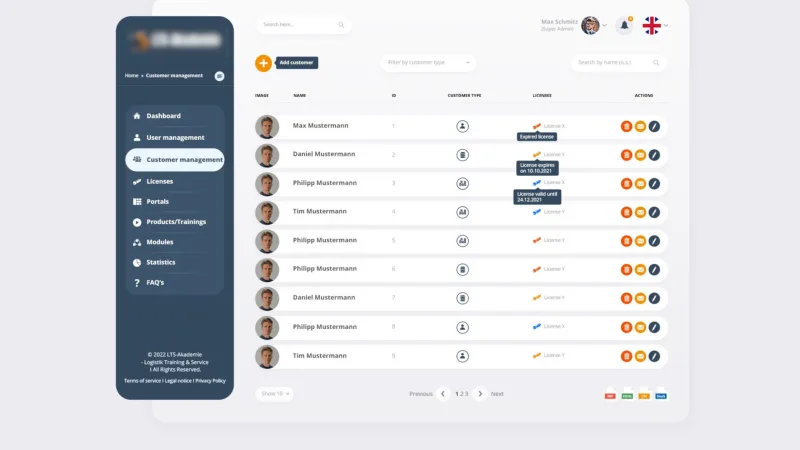 LMS Portal — Mandantenfähige E-Learning-Plattform für Unternehmen — Screenshot 2