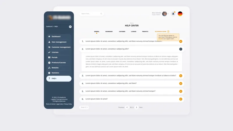 LMS Portal — Mandantenfähige E-Learning-Plattform für Unternehmen — Screenshot 3
