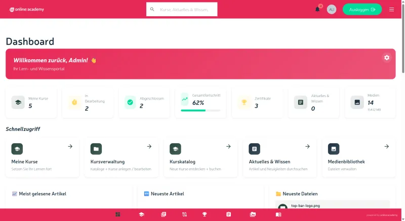 online:academy — Screenshot 2