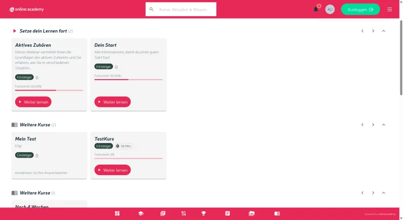 online:academy — Screenshot 3