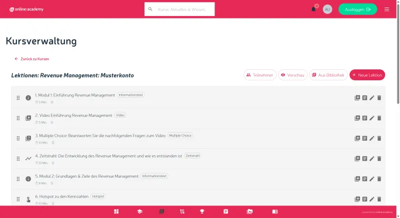 online:academy — Screenshot 4
