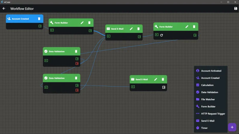 Workflow Manager — Digitalisierung von Unternehmensprozessen — Screenshot 1