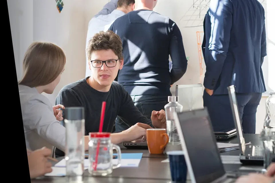 Team im Büro